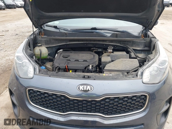 2017 Kia Sportage LX with VIN KNDPM3AC0H7094509, listed as a IAAI auction lot 42013242 with 161,918 mi miles. Bid and sale history available at carsss.com. Image 10.