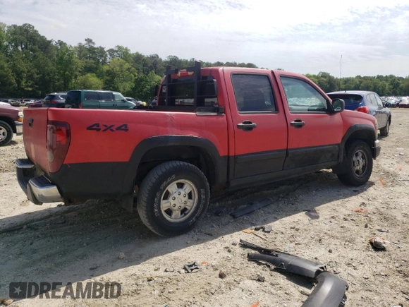 2006 Chevrolet Colorado 2LT z VIN 1GCDT136768291590, wystawiony jako Copart lot #55913385 z przebiegiem Nie podano mil oraz Szkoda całkowita • Salvage title. Historia ofert i sprzedaży dostępna na DreamBid. Obrazek 3.