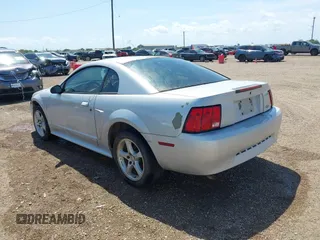 2002 Ford Mustang Standard with VIN 1FAFP40412F222679, listed as a IAAI auction lot 42022249 with 1 mi miles. Bid and sale history available at carsss.com. Image 3.