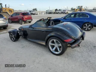 1999 Plymouth Prowler z VIN 1P3EW65G8XV502376, wystawiony jako Copart lot #77556104 z przebiegiem Nie podano mil oraz Szkody całkowita. Historia ofert i sprzedaży dostępna na DreamBid. Obrazek 2.