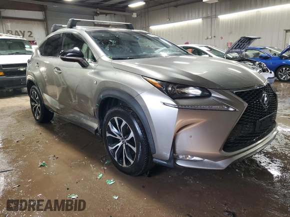 2015 Lexus NX 200t z VIN JTJBARBZ3F2013521, wystawiony jako Copart lot #49869935 z przebiegiem 147 666 mil mil oraz Szkoda całkowita • Salvage title. Historia ofert i sprzedaży dostępna na DreamBid. Obrazek 4.
