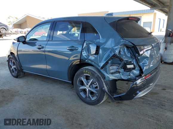 2025 Honda HR-V EX-L with VIN 3CZRZ1H71SM714007, listed as a Copart auction lot 50910245 with 1,239 mi miles and Salvage Title. Bid and sale history available at carsss.com. Image 2.