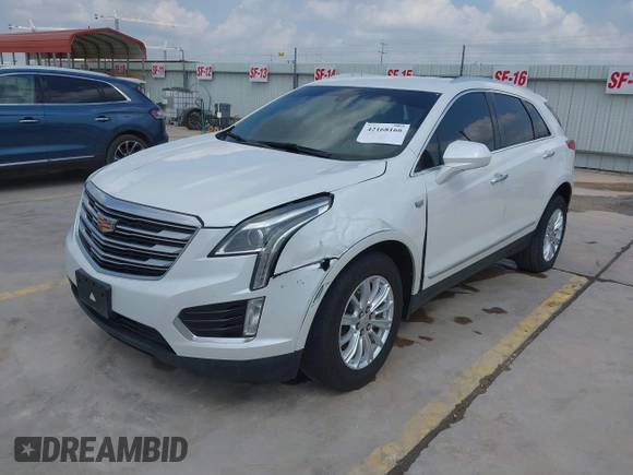 2017 Cadillac XT5 FWD with VIN 1GYKNARS3HZ225471, listed as a IAAI auction lot 42168166 with 149,685 mi miles and . Bid and sale history available at DreamBid. Image 2.