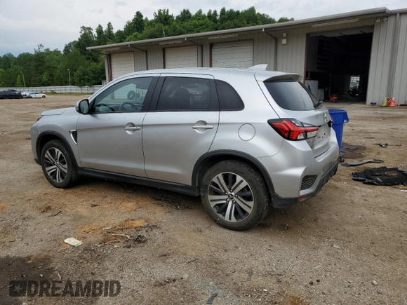 2022 Mitsubishi Outlander Sport ES with VIN JA4ARUAU4NU006817, listed as a Copart auction lot 59523454 with 38,834 mi miles and Salvage Title. Bid and sale history available at carsss.com. Image 2.