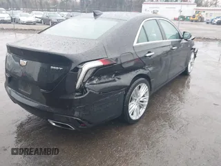 2024 Cadillac CT4 Premium Luxury with VIN 1G6DB5RK3R0106665, listed as a IAAI auction lot 41865633 with 38,920 mi miles. Bid and sale history available at carsss.com. Image 4.