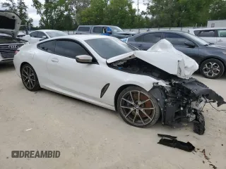 2019 BMW 8 Series M850i xDrive with VIN WBABC4C5XKBU96184, listed as a Copart auction lot 48598015 with Not Provided miles and Non Repairable. Bid and sale history available at DreamBid. Image 4.