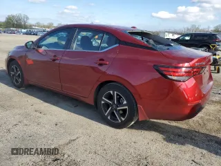2024 Nissan Sentra SV z VIN 3N1AB8CV0RY207305, wystawiony jako Copart lot #55623055 z przebiegiem 17 956 mil mil oraz Szkoda całkowita • Salvage title. Historia ofert i sprzedaży dostępna na DreamBid. Obrazek 2.