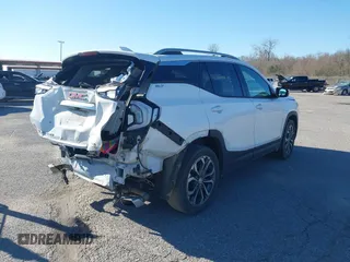 2020 GMC Terrain SLT with VIN 3GKALPEX3LL272645, listed as a IAAI auction lot 41583341 with 116,954 mi miles. Bid and sale history available at carsss.com. Image 4.