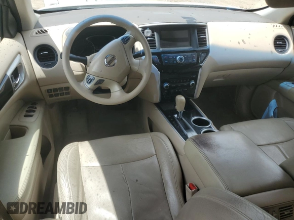 2014 Nissan Pathfinder Platinum with VIN 5N1AR2MN0EC714515, listed as a Copart auction lot 60979935 with 227,975 mi miles and Salvage title. Bid and sale history available at DreamBid. Image 8.