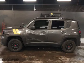 2019 Jeep Renegade Sport with VIN ZACNJBAB4KPK79364, listed as a IAAI auction lot 41593126 with 129,902 mi miles. Bid and sale history available at carsss.com. Image 14.