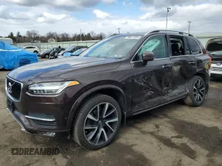 2018 Volvo XC90 Momentum with VIN YV4A22PK8J1348848, listed as a Copart auction lot 50871555 with 86,042 mi miles and Salvage Title. Bid and sale history available at carsss.com. Image 1.