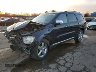 2012 Dodge Durango Citadel with VIN 1C4RDJEG7CC100137, listed as a Copart auction lot 45295485 with 175,816 mi miles and Salvage Title. Bid and sale history available at DreamBid. Image 1.