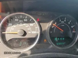 2018 Jeep Wrangler JK Unlimited Sport S with VIN 1C4BJWDGXJL908746, listed as a Copart auction lot 75881844 with 69,805 mi miles and Salvage Title. Bid and sale history available at carsss.com. Image 9.