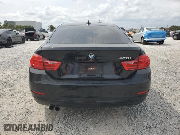 2015 BMW 4 Series 428i with VIN WBA4A5C55FG051557, listed as a Copart auction lot 47899115 with 91,292 mi miles and Salvage Title. Bid and sale history available at DreamBid. Image 6.