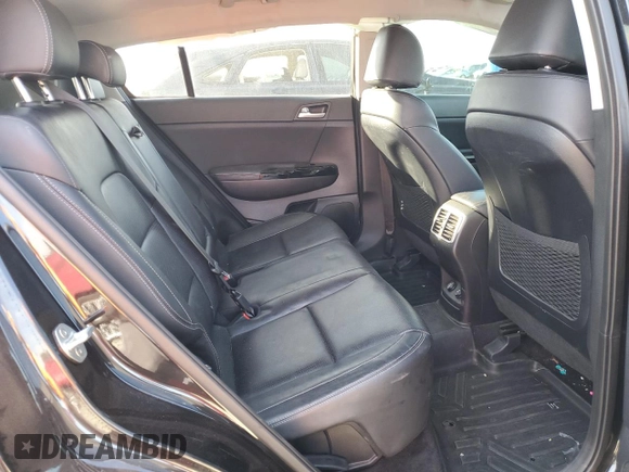 2021 Kia Sportage EX with VIN KNDPN3AC0M7876820, listed as a Copart auction lot 43439205 with 46,468 mi miles and Salvage title. Bid and sale history available at DreamBid. Image 11.