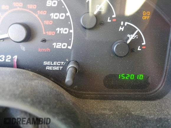 2002 Ford Explorer XLS with VIN 1FMZU72E52UC26202, listed as a Copart auction lot 47299435 with 152,010 mi miles and Salvage title. Bid and sale history available at DreamBid. Image 9.