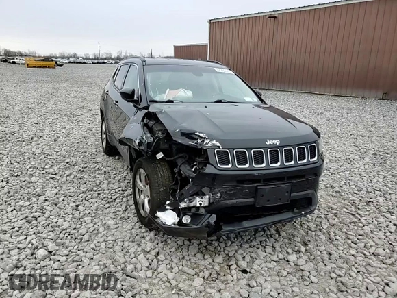 2019 Jeep Compass Latitude z VIN 3C4NJDBB6KT629924, wystawiony jako Copart lot #52282615 z przebiegiem 84 373 mil mil oraz Szkoda całkowita • Salvage title. Historia ofert i sprzedaży dostępna na DreamBid. Obrazek 12.