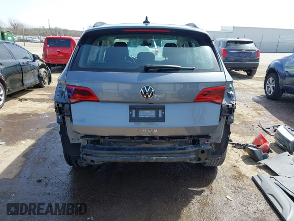2024 Volkswagen Taos S с VIN 3VV5X7B26RM002498, выставлен на аукционе IAAI как лот 41871172 с пробегом 28 345 миль миль и . История ставок и продаж доступна на DreamBid. Изображение 17.