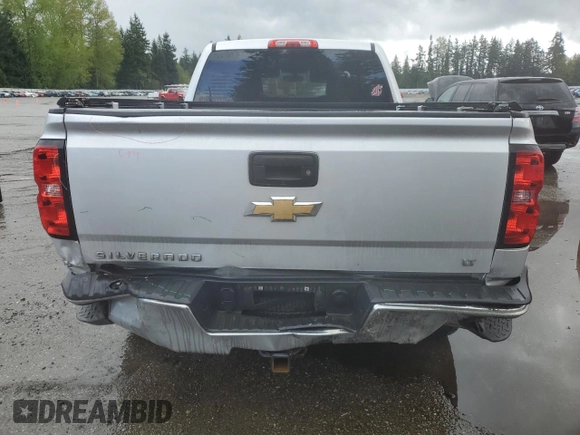 2016 Chevrolet Silverado 1500 LT with VIN 3GCUKREC6GG127747, listed as a Copart auction lot 53934905 with 228,996 mi miles and Salvage Title. Bid and sale history available at DreamBid. Image 6.