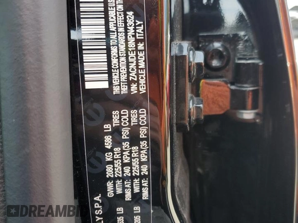 2022 Jeep Renegade Altitude z VIN ZACNJDE18NPN43624, wystawiony jako Copart lot #42755045 z przebiegiem Nie podano mil oraz Nie do naprawy • Non repairable. Historia ofert i sprzedaży dostępna na DreamBid. Obrazek 13.