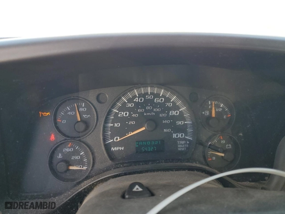 2007 Chevrolet Express Cargo Van with VIN 1GCFG15X871134955, listed as a Copart auction lot 44041315 with 54,327 mi miles and Clean Title. Bid and sale history available at carsss.com. Image 9.