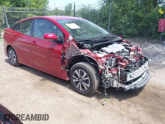 2017 Toyota Prius Plus z VIN JTDKARFP9H3022524, wystawiony jako IAAI lot #42527901 z przebiegiem 44 809 mil mil oraz . Historia ofert i sprzedaży dostępna na DreamBid. Obrazek 1.
