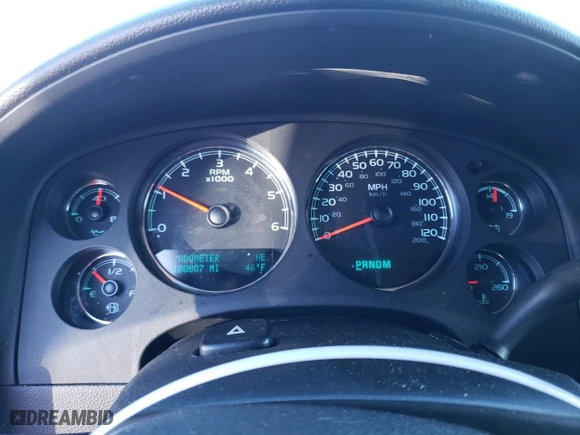 2013 Chevrolet Suburban LTZ with VIN 1GNSKKE79DR282121, listed as a Copart auction lot 46343935 with 180,807 mi miles and Non Repairable. Bid and sale history available at carsss.com. Image 9.