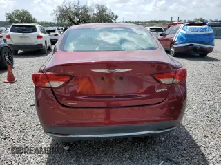 2015 Chrysler 200 Limited with VIN 1C3CCCAB2FN583628, listed as a Copart auction lot 60996045 with 96,606 mi miles and Salvage title. Bid and sale history available at DreamBid. Image 6.