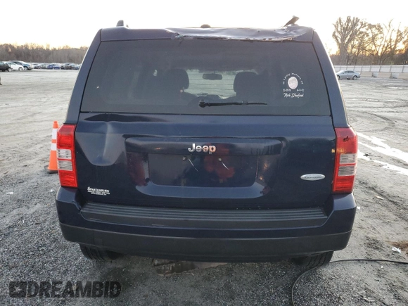 2014 Jeep Patriot Latitude with VIN 1C4NJPFBXED771229, listed as a Copart auction lot 84283034 with 136,340 mi miles and Non Repairable. Bid and sale history available at carsss.com. Image 6.
