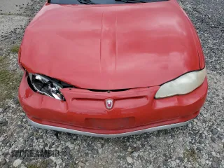 2003 Chevrolet Monte Carlo SS with VIN 2G1WX15KX39409423, listed as a Copart auction lot 71463824 with 199,988 mi miles and Salvage Title. Bid and sale history available at carsss.com. Image 12.