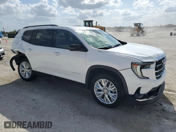 2024 GMC Acadia AWD Elevation z VIN 1GKENNKS4RJ189444, wystawiony jako Copart lot #51219445 z przebiegiem 20 847 mil mil oraz Nie do naprawy • Non repairable. Historia ofert i sprzedaży dostępna na DreamBid. Obrazek 4.
