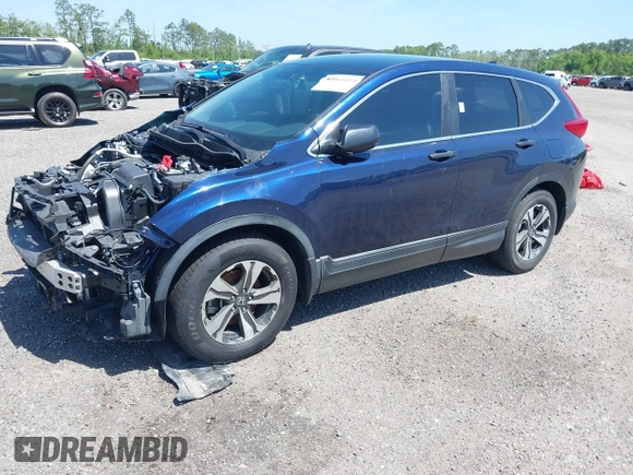 2019 Honda CR-V LX with VIN 2HKRW5H39KH400453, listed as a IAAI auction lot 40041024 with 76,932 mi miles and . Bid and sale history available at carsss.com. Image 21.