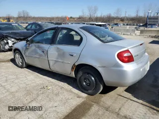 2004 Dodge Neon SXT with VIN 1B3ES56C34D551974, listed as a Copart auction lot 46829235 with 212,829 mi miles and Salvage Title. Bid and sale history available at DreamBid. Image 2.