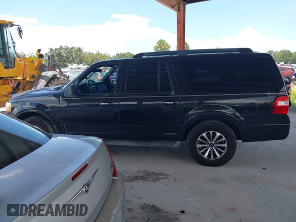 2015 Ford Expedition Max XLT with VIN 1FMJK1HT7FEF33974, listed as a IAAI auction lot 42753155 with 167,145 mi miles and . Bid and sale history available at DreamBid. Image 14.