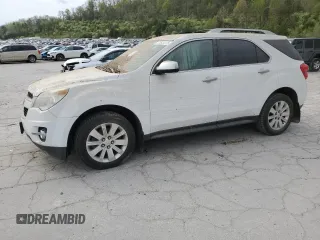 2010 Chevrolet Equinox LTZ with VIN 2CNFLGEYXA6362060, listed as a Copart auction lot 51641375 with Not Provided miles and Salvage Title. Bid and sale history available at DreamBid. Image 1.