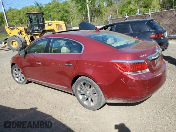 2010 Buick LaCrosse CXL with VIN 1G4GC5EGXAF309140, listed as a Copart auction lot 53639345 with 0 mi miles and Salvage Title. Bid and sale history available at carsss.com. Image 2.