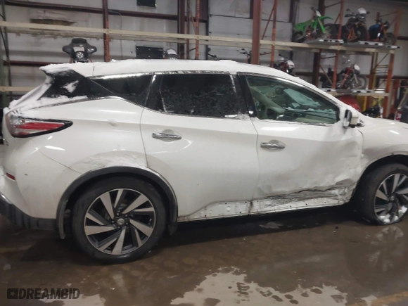 2015 Nissan Murano Platinum with VIN 5N1AZ2MH3FN263533, listed as a IAAI auction lot 41315778 with 171,955 mi miles. Bid and sale history available at carsss.com. Image 13.