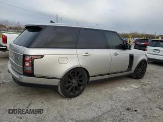 2015 Land Rover Range Rover Supercharged z VIN SALGS2TF1FA242134, wystawiony jako Copart lot #52358725 z przebiegiem Nie podano mil oraz Czysty tytuł • Clean title. Historia ofert i sprzedaży dostępna na DreamBid. Obrazek 3.