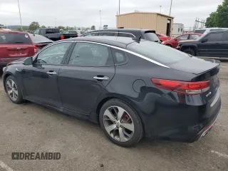 2018 Kia Optima SX with VIN 5XXGW4L2XJG224863, listed as a Copart auction lot 58701575 with 79,673 mi miles and Salvage title. Bid and sale history available at DreamBid. Image 2.