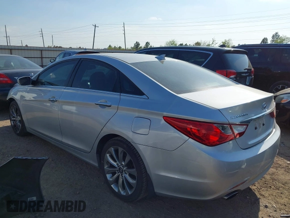 2012 Hyundai Sonata SE with VIN 5NPEC4ABXCH419372, listed as a IAAI auction lot 41877523 with 200,148 mi miles and . Bid and sale history available at carsss.com. Image 3.