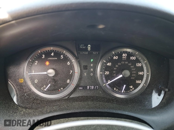 2012 Lexus ES with VIN JTHBK1EG1C2479695, listed as a Copart auction lot 50551615 with 97,917 mi miles and Salvage Title. Bid and sale history available at carsss.com. Image 9.