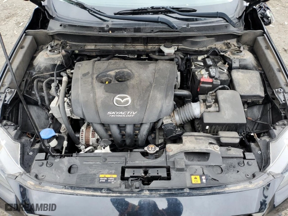 2017 Mazda CX-3 Touring with VIN JM1DKFC70H0162133, listed as a Copart auction lot 45349635 with 77,977 mi miles and Salvage Title. Bid and sale history available at carsss.com. Image 11.