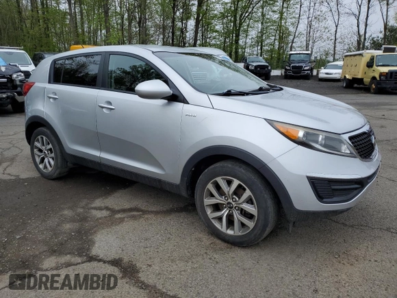 2015 Kia Sportage LX with VIN KNDPBCAC9F7764674, listed as a Copart auction lot 55454595 with 138,438 mi miles and Clean Title. Bid and sale history available at carsss.com. Image 4.