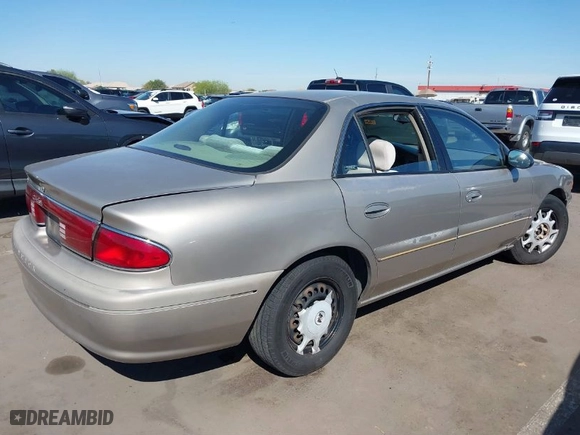 1999 Buick Century Custom with VIN 2G4WS52M0X1424256, listed as a IAAI auction lot 41845163 with 89294 miles. Bid and sale history available at carsss.com. Image 4.