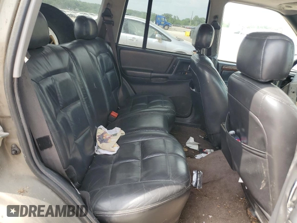 1996 Jeep Grand Cherokee Limited with VIN 1J4GZ78S3TC395758, listed as a Copart auction lot 60326205 with Not provided miles and Salvage title. Bid and sale history available at DreamBid. Image 11.