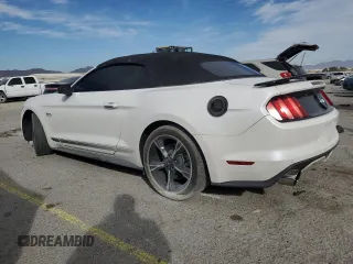 2017 Ford Mustang GT Premium with VIN 1FATP8FF7H5210716, listed as a Copart auction lot 44013595 with 49,092 mi miles and Salvage title. Bid and sale history available at DreamBid. Image 2.