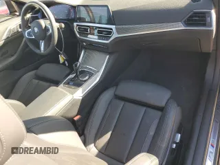 2023 BMW 4 Series M440i with VIN WBA53AT09PCL68116, listed as a Copart auction lot 75622303 with 3,449 mi miles and . Bid and sale history available at DreamBid. Image 8.