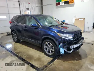 2018 Honda CR-V EX with VIN 7FARW1H53JE013943, listed as a Copart auction lot 52293145 with 112,269 mi miles and Salvage Title. Bid and sale history available at carsss.com. Image 4.