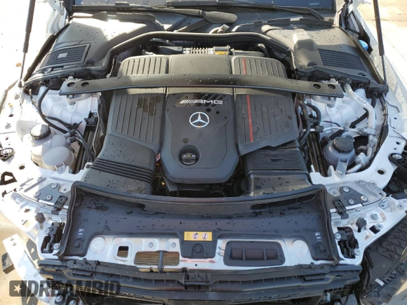 2024 Mercedes-Benz CLE 53 AMG z VIN W1KMJ6CB5RF030089, wystawiony jako Copart lot #83691554 z przebiegiem 5001 mil mil oraz Szkody całkowita. Historia ofert i sprzedaży dostępna na DreamBid. Obrazek 11.
