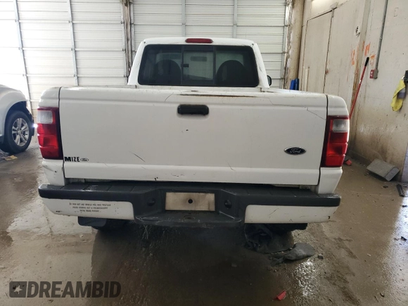 2002 Ford Ranger XL with VIN 1FTYR10U82PB52832, listed as a Copart auction lot 49233355 with 260,241 mi miles and Salvage Title. Bid and sale history available at carsss.com. Image 6.